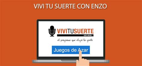 vivitusuertecon enzo|Vivi Tu Suerte con Enzo: Ultimas Cabezas de Hoy